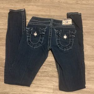 True Religion Skinny Jean low rise size 25